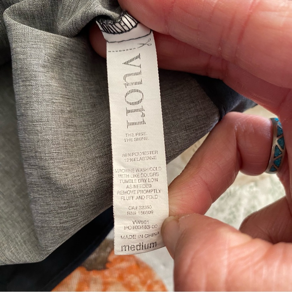 Vuori Black Hooded Utility Jacket with Subtle Camo - Picture 6 of 7